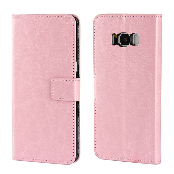 Leather Flip Wallet Case