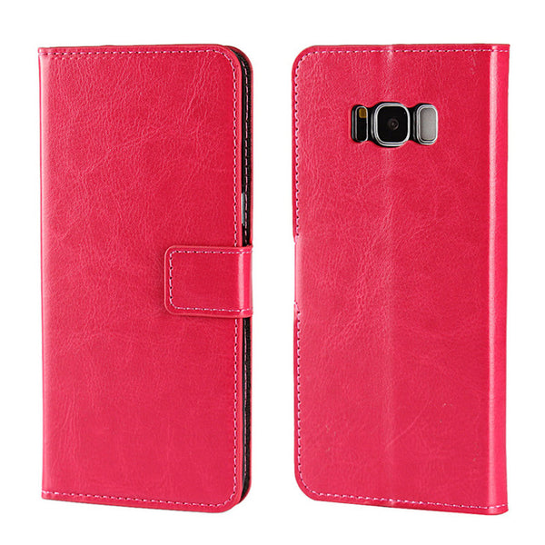 Leather Flip Wallet Case