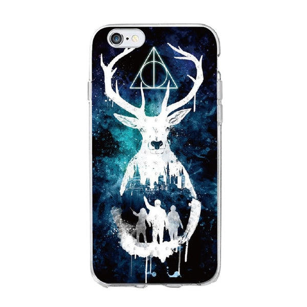 Harry Potter Hogwarts Pattern Design cases