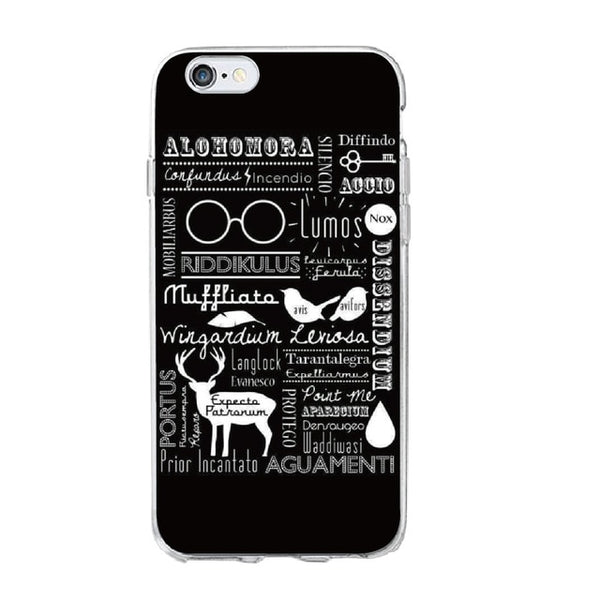 Harry Potter Hogwarts Pattern Design cases