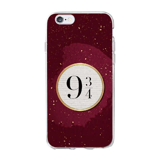 Harry Potter Hogwarts Pattern Design cases