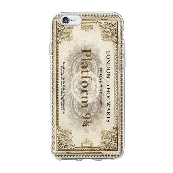 Harry Potter Hogwarts Pattern Design cases