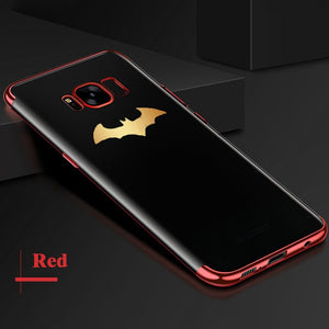 Batman Luxury Plating Soft Phone Case For