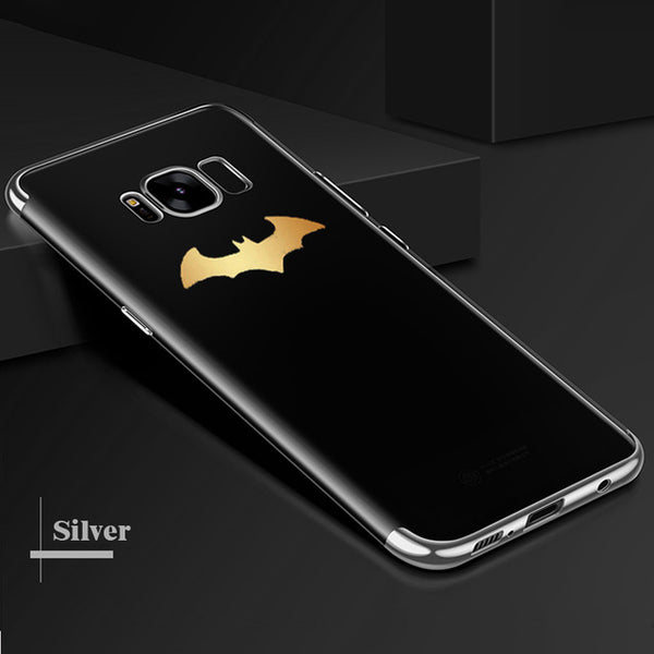 Batman Luxury Plating Soft Phone Case For
