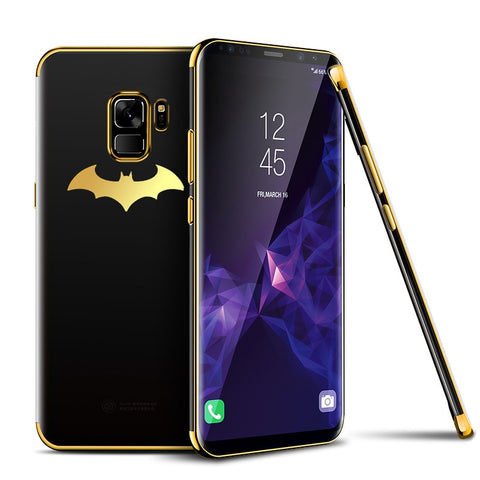 Batman Luxury Plating Soft Phone Case For
