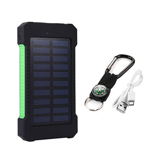 20000 mAh Portable Solar Powerbank