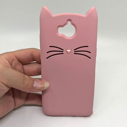 Huawei Silicone 3D Cartoon Case