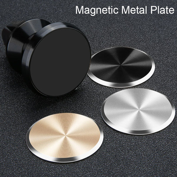 Plating Iron Stickers on Magnetic Car Phone Holder