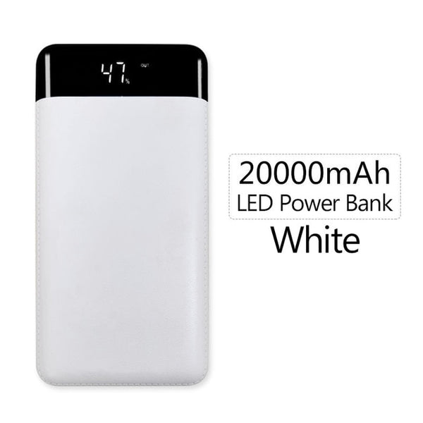 20000mAh Portable Charger Dual USB Powerbank