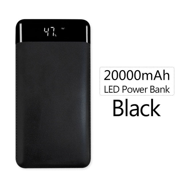 20000mAh Portable Charger Dual USB Powerbank