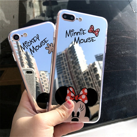 Cartoon Mickey Mouse Mirror Phone Cases