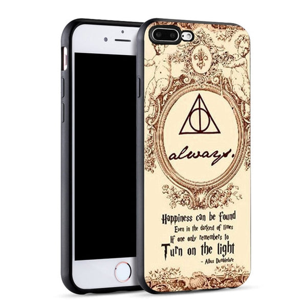 Harry Potter  Black Soft Silicone Phone Case