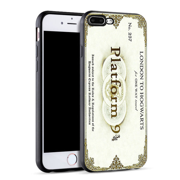 Harry Potter  Black Soft Silicone Phone Case