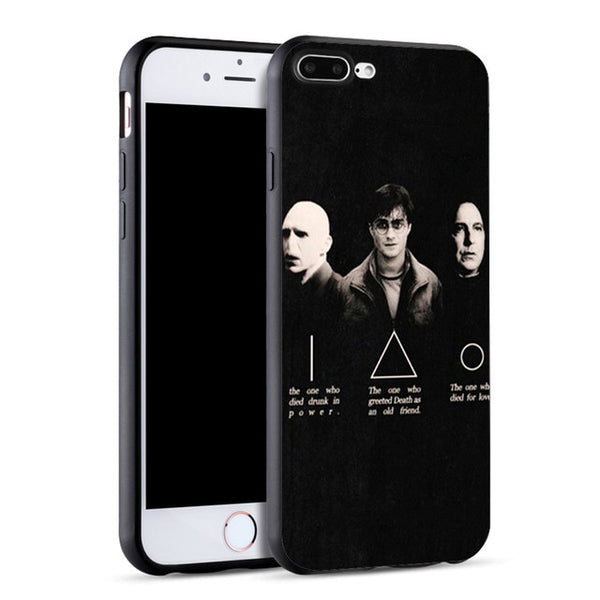 Harry Potter  Black Soft Silicone Phone Case