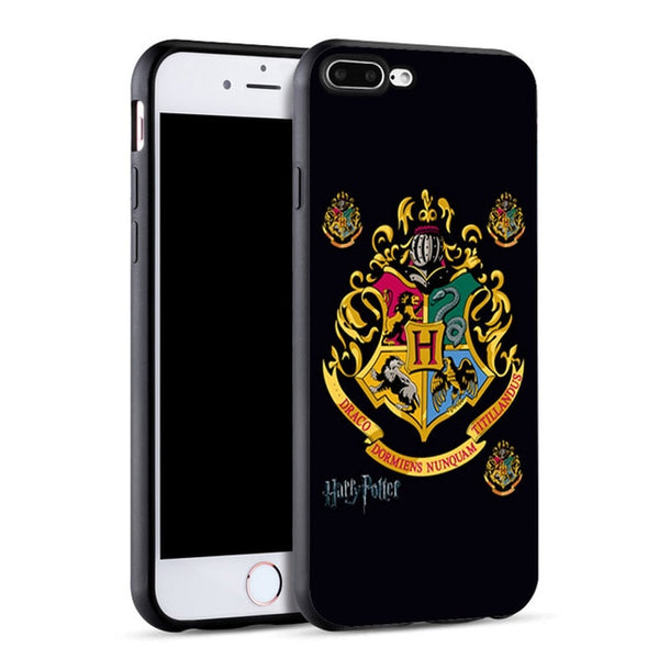 Harry Potter  Black Soft Silicone Phone Case
