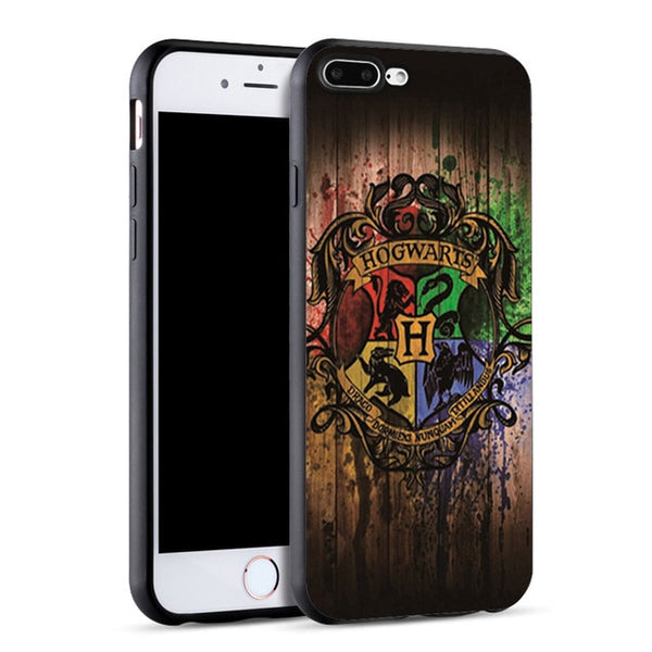 Harry Potter  Black Soft Silicone Phone Case