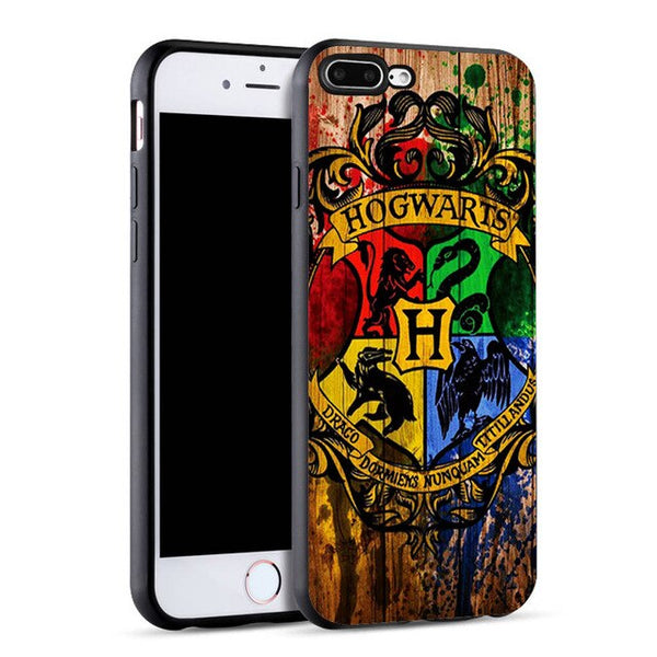 Harry Potter  Black Soft Silicone Phone Case