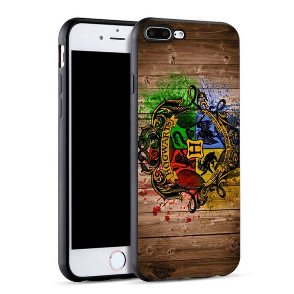 Harry Potter  Black Soft Silicone Phone Case
