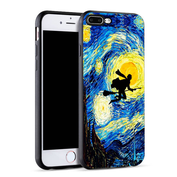 Harry Potter  Black Soft Silicone Phone Case
