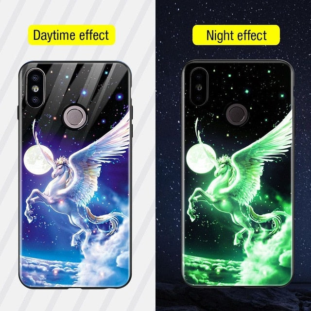Xiaomi Silicone Glass Phone Case