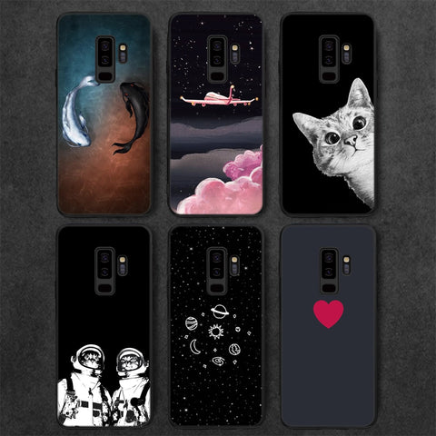 Black TPU Pattern Case