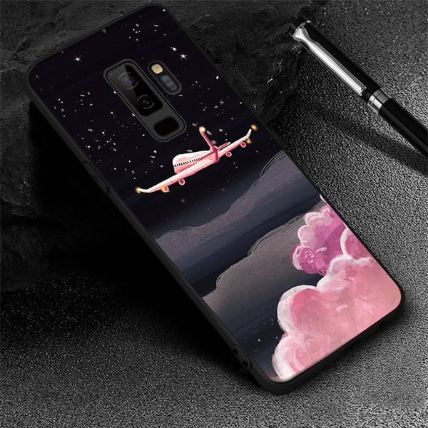 Black TPU Pattern Case