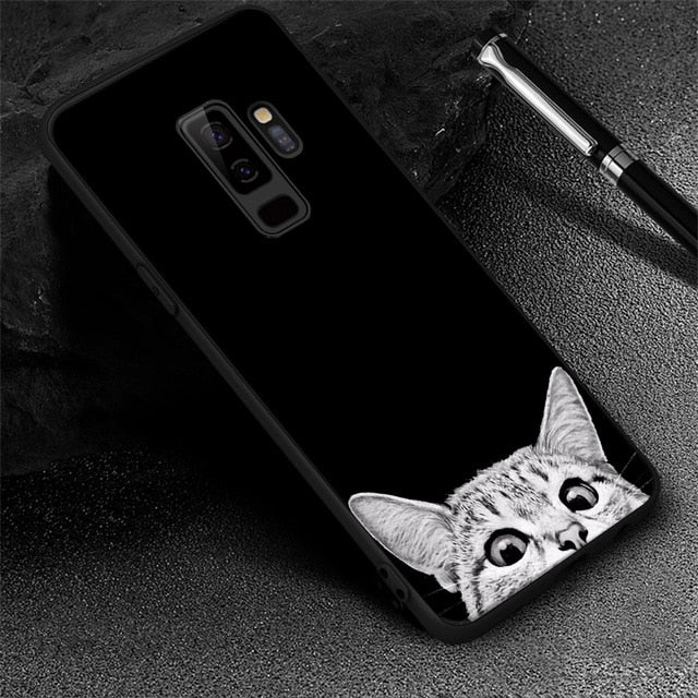 Black TPU Pattern Case