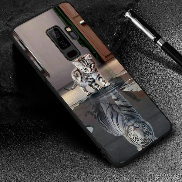 Black TPU Pattern Case