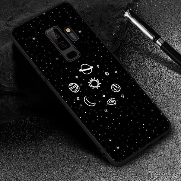 Black TPU Pattern Case