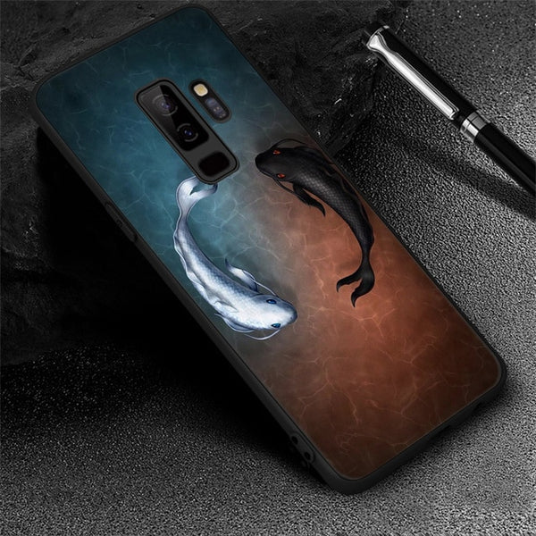 Black TPU Pattern Case