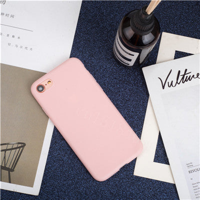 Matte Color Cases for iPhone 7/plus