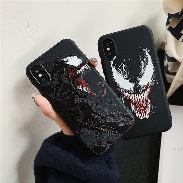 Marvel Venom Super hero emboss phone cases
