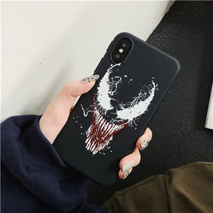 Marvel Venom Super hero emboss phone cases