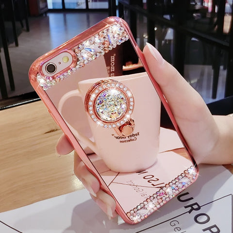 Fashion Diamond Soft TPU Crystal Case