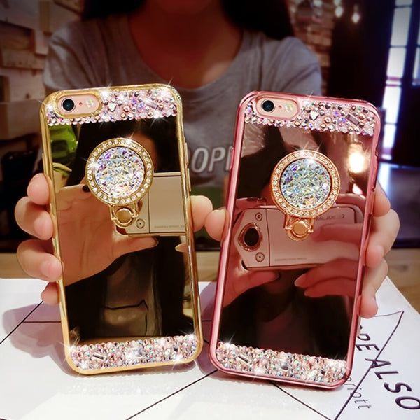 Fashion Diamond Soft TPU Crystal Case