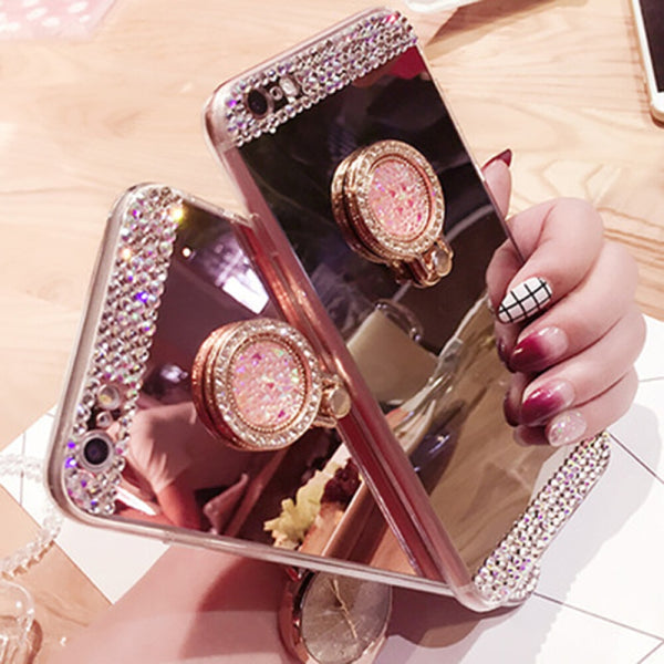 Fashion Diamond Soft TPU Crystal Case