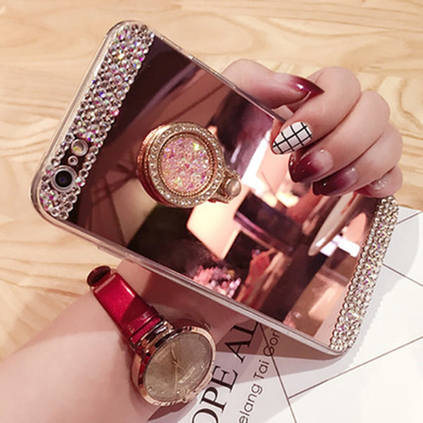 Fashion Diamond Soft TPU Crystal Case
