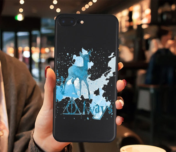 harry potter hallow quotes phone Case