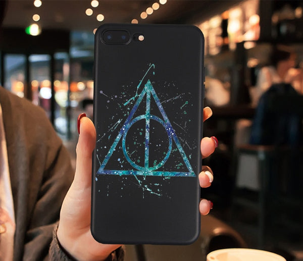 harry potter hallow quotes phone Case