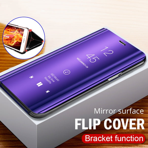 Smart Mirror Flip Phone Case