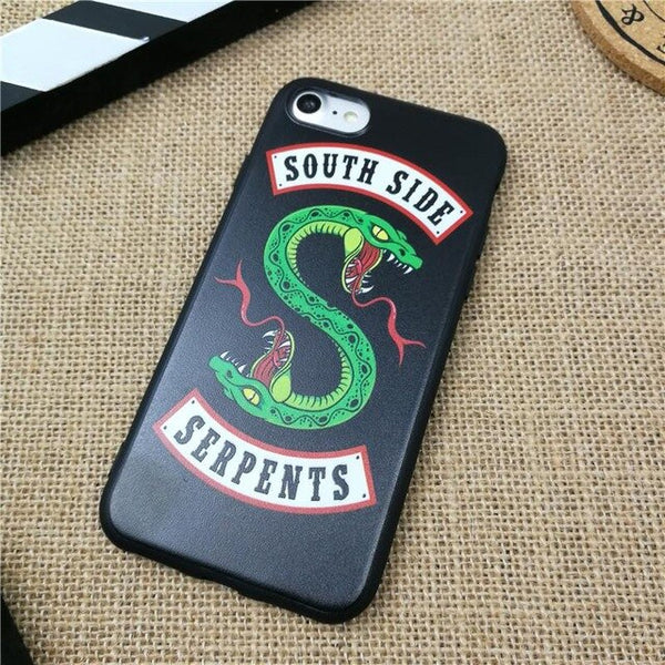 RIVERDALE snake soft phone cover case
