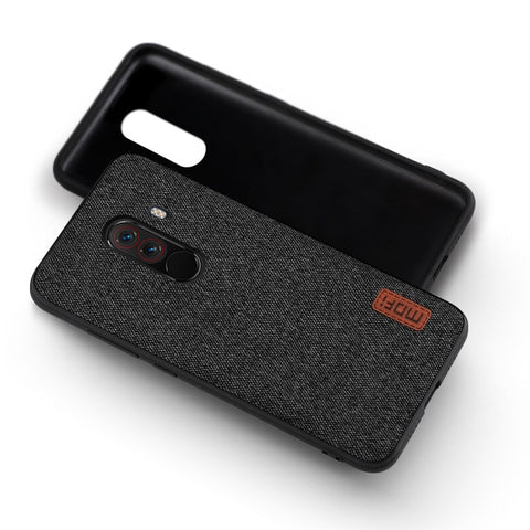 For Xiaomi POCOPHONE F1 case cover global POCO F1 back cover silicone fabric protective case MOFi original POCOPHONE F1 case