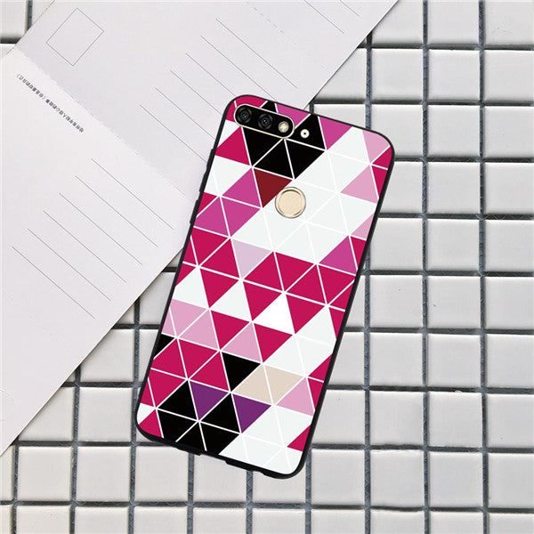 Huawei Luxury Flamingo Flowers Case