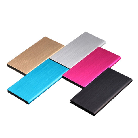 20000mAh Ultra-thin Polymer Dual USB Power Bank