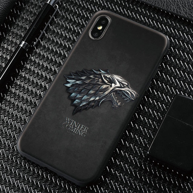 Game of Thrones house Stark logo