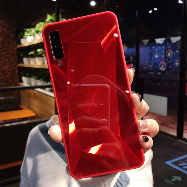 3D Diamond Glitter Mirror Case