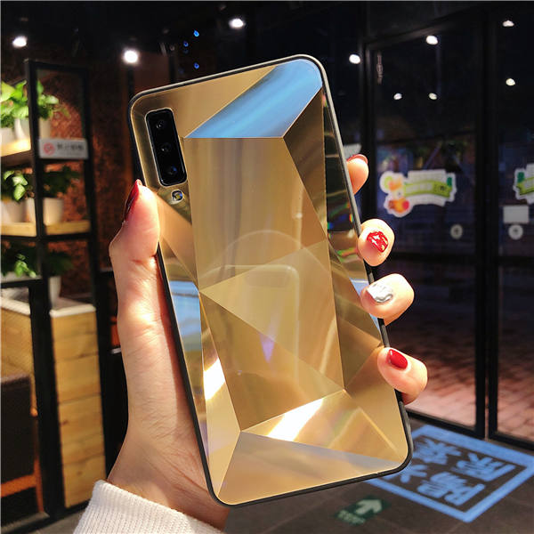 3D Diamond Glitter Mirror Case