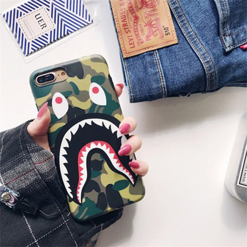 Huawei Cute Cartoon Shark  Phone Case