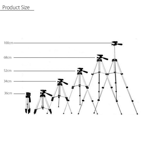 36-100 cm Universal Adjustable Tripod Stand