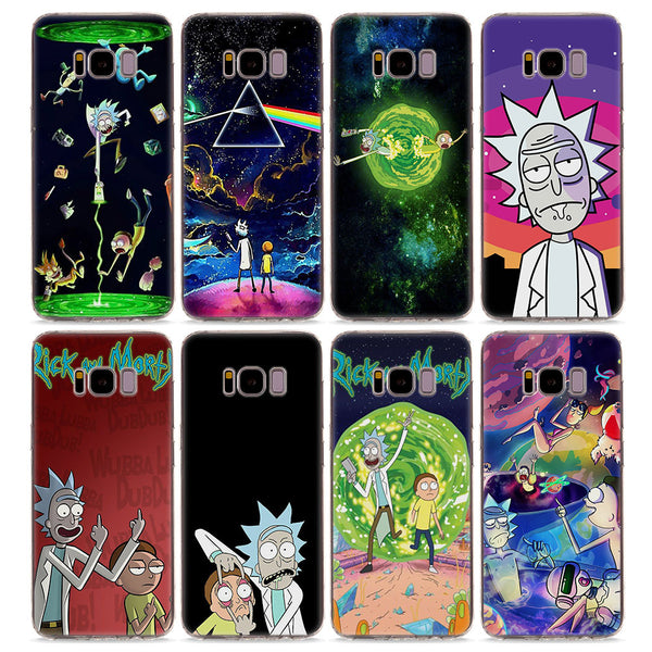 Rick and Morty Silicone Phone Case